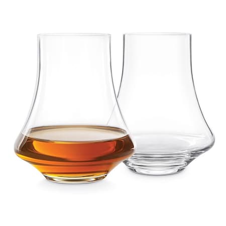 Final Touch Final Touch Revolve 6.5 oz Clear Crystal Whiskey Glasses LFG4142
